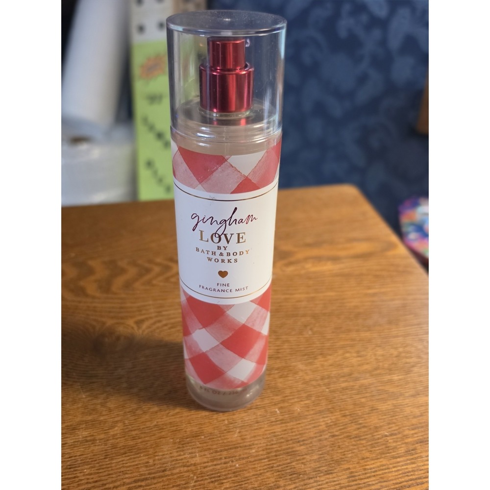 BATH‎ & BODY WORKS GINGHAM LOVE FINE FRAGRANCE MIST 8oz SIZE New